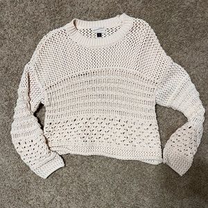 Crochet sweater